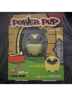 My Audio Pet Power Pup 🐶 Bluetooth Speaker New In Box